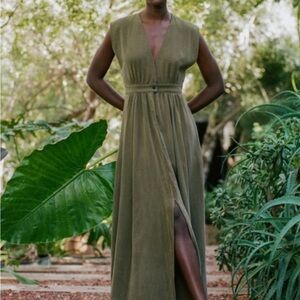 Christy Dawn Rosemary Dress in Sage Size L